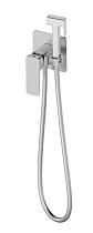 Смеситель Oliveeka D-Line OL-829003-BN с гигиеническим душем, никель матовый