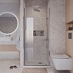 Душевая дверь Niagara Nova 100x195 прозрачное, хром NG-66-10A