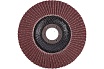 Круг лепестковый торцевой тип T29 (конический) 125x22.2 мм, P80, 3 шт DERZHI 125-29-80-3