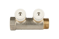 Регулирующий коллектор STOUT 1&quot;, 2 отвода 3/4&quot; RG008UJF4F6FEQ