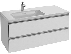 Мебель для ванной Jacob Delafon Vox 100 см L белый блестящий лак