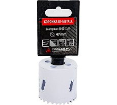 Коронка Bi-Metall 47 мм, М42 Со8% TOOLAS 00007230