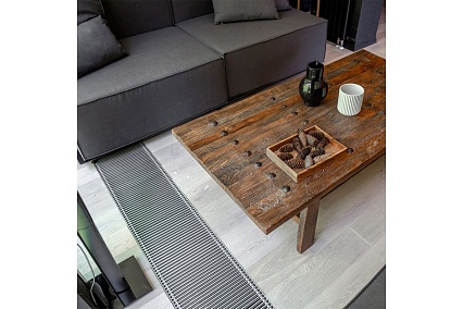 Внутрипольный конвектор КЗТО Бриз 200x80x1200 u (5ал 12) БР20080*1200UР5АЛ12
