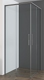 Душевой уголок Vincea Ultima VSS-7UL8090CLGM 80x90 вороненая сталь, прозрачное