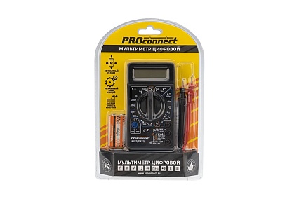 Цифровой мультиметр PROCONNECT M832 DT832 13-3012