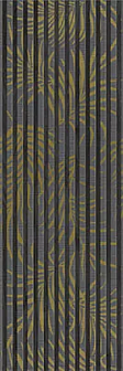 Декор Villeroy&Boch La Citta Grey Gold PVD Flower Matt.Rec. 40x120 см, K1440DU620010