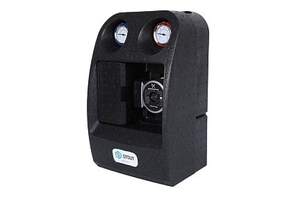 Насосная группа STOUT с 28 пластинами, с насосом Grundfos UPSO25-65 SDG-0038-282502 RG008U9S97E7UK