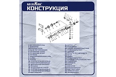 Прямая пневматическая шлифовальная машина GOODKING с набором из 15 предметов ESM-10015