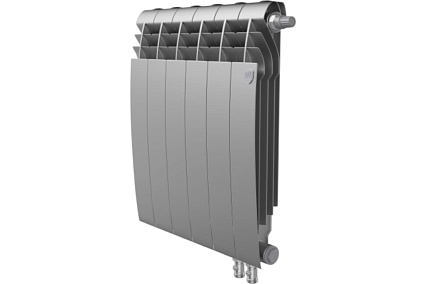 Радиатор Royal Thermo BiLiner 500 /Silver Satin VR - 6 секций НС-1196690
