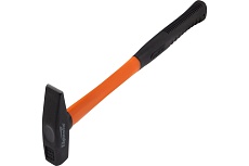 Слесарный молоток Sparta 200 г,фибергласовая обрезиненная рукоятка// 10372