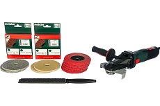Угловая шлифмашина Metabo WEVF 10-125 Quick Inox SET 613080500