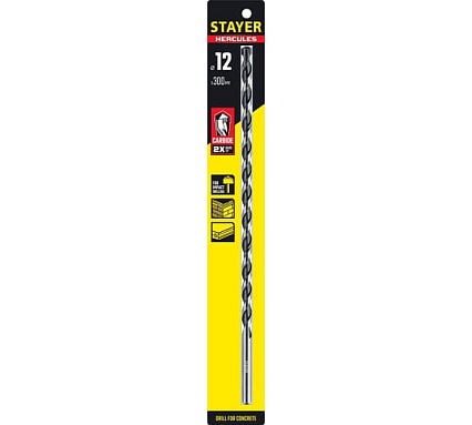 Сверло по бетону Professional Hercules (12х300 мм) Stayer 2915-300-12_z01
