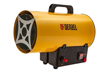 Газовая тепловая пушка Denzel GHG-15, 15 кВт, 500 м3/ч, пропан-бутан 96477