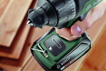 Аккумуляторная ударная дрель-шуруповерт Bosch AdvancedImpact 18 Set 0.603.9B5.103