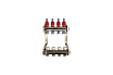 Коллекторный блок Gekon для теплого пола 1x3/4EU 4 отвода GK 74104