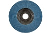 Круг лепестковый торцевой, прямой, цирконат 100% 125х22.2 мм, P-120 ABRAFORM AF-FLAP-FT-125-P120-ZR100