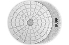 Алмазный гибкий шлифовальный круг для мокрого шлифования Зубр 100 мм, BUFF 29866-10000