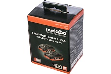Аккумулятор LiHD 18В, 3,5 Ач (2 шт.) Metabo T0346