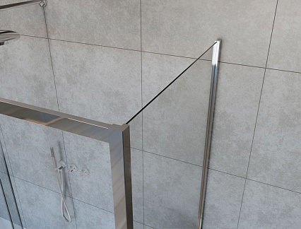 Душевой уголок Vincea Garda VSR-1G28017CLG 170x80 брашированное золото, прозрачный