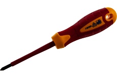Диэлектрическая крестовая отвертка PH1х80 Kraft KT 700429