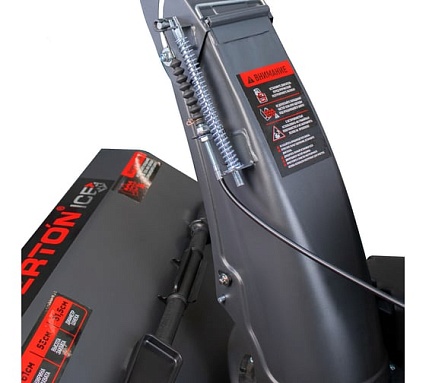 Бензиновая снегоуборочная машина Verton ice sb-1161lte 8,1 квт/ 11 л.с, v 337 куб. см, ширина/высота 61/51 см, гусеницы, фара, электрозапуск 01.9676.14795