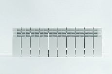 Биметаллический радиатор STOUT SRB-3310-020013 TITAN 200 13 секций, боковое подключение RG0092N2BG931S