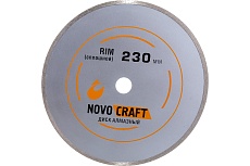 Диск алмазный отрезной по керамике RIM (230х22.23х2.6 мм) NOVOCRAFT RIM230222326
