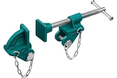 Набор головок для струбцины Kraftool CHST/25-25 на профиль 25x50 мм 32304