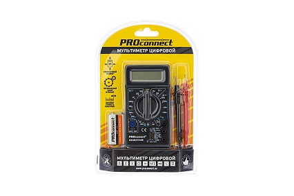 Портативный мультиметр PROCONNECT M830B DT830B 13-3011