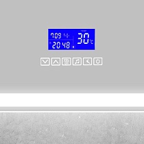 Зеркало BelBagno SPC-GRT-1000-800-LED-TCH-RAD 100x80 см с bluetooth, термометром и радио
