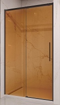 Душевая дверь Vincea Stella VDS-1ST120GSB 120x200 черный, янтарь