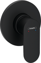 Смеситель для душа Hansgrohe Rebris S 72649670 (внешняя часть) матовый черный