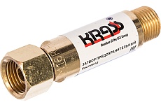 Затвор предохранительный ЗП-К-20 кислород вход резака/горелки Krass 2117570