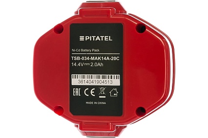 Аккумуляторная батарея (2 Ач, 14.4 В, Ni-Cd) Pitatel TSB-034-MAK14A-20C