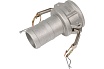 Алюминиевый камлок TITAN LOCK типа С серия EcoLine, розетка с хвостовиком 2" TL200CAL-EL
