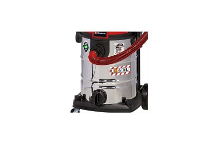 Строительный пылесос Einhell te-vc 2230 sacl,1400 Вт, 220 мбар, 30 л, очистка фильтра, розетка 2342465