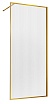 Душевая перегородка Vincea Walk-In VSW-1HP800FLBG 80x200 брашированное золото, рифленое