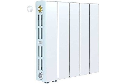 Радиатор Rifar SUPReMO VENTIL 350x5 секций, нижнее подключение, левое (VL) RIFAR S350-5 VL