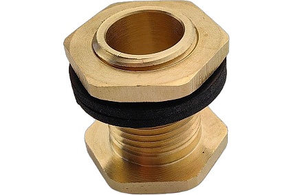 Штуцер для врезки в бочку HG 1/2" НР короткий 1897797