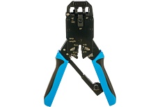 Обжимной инструмент Lanmaster 4P, 6P, 8P, с храповым механизмом LAN-CRI-2008R