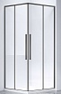 Душевой уголок Vincea Slim-N VSS-4SN900CLGM 90x90 вороненая сталь, прозрачное