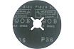 Фибровый диск Long Abrasive CR 964 Керамика 125x22.23 мм, P36, 10 шт D330485-10