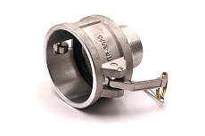 Камлок переходной алюминиевый HIMPT В-3020 (МАМА 75мм + нар. резьба 50мм) 3&quot; х 2&quot; 00-00012101