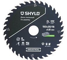 Пильный диск SHYLD по дереву твердосплавный 150x20/16 мм, 36 зубьев 6692456