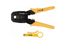 Кримпер Vorel для телефонных разъемов RJ45 RJ10 RJ11 45504