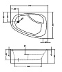 Акриловая ванна Kolpa-San Chad/S BASIS 170x120 R