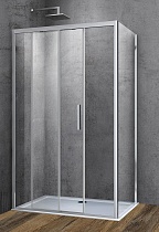 Душевой уголок Vincea Soft VSR-3SO9015CL 150x90 хром, прозрачное