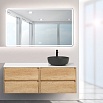 Мебель для ванной BelBagno Kraft 120 см со столешницей Rovere Nebrasca Nature