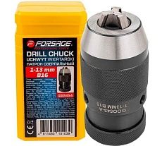 Патрон цанговый для дрели Forsage 1-13мм, B16 F-G00545-A(61389)