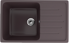 Кухонная мойка Ulgran Classic U-400-345 75 см шоколад